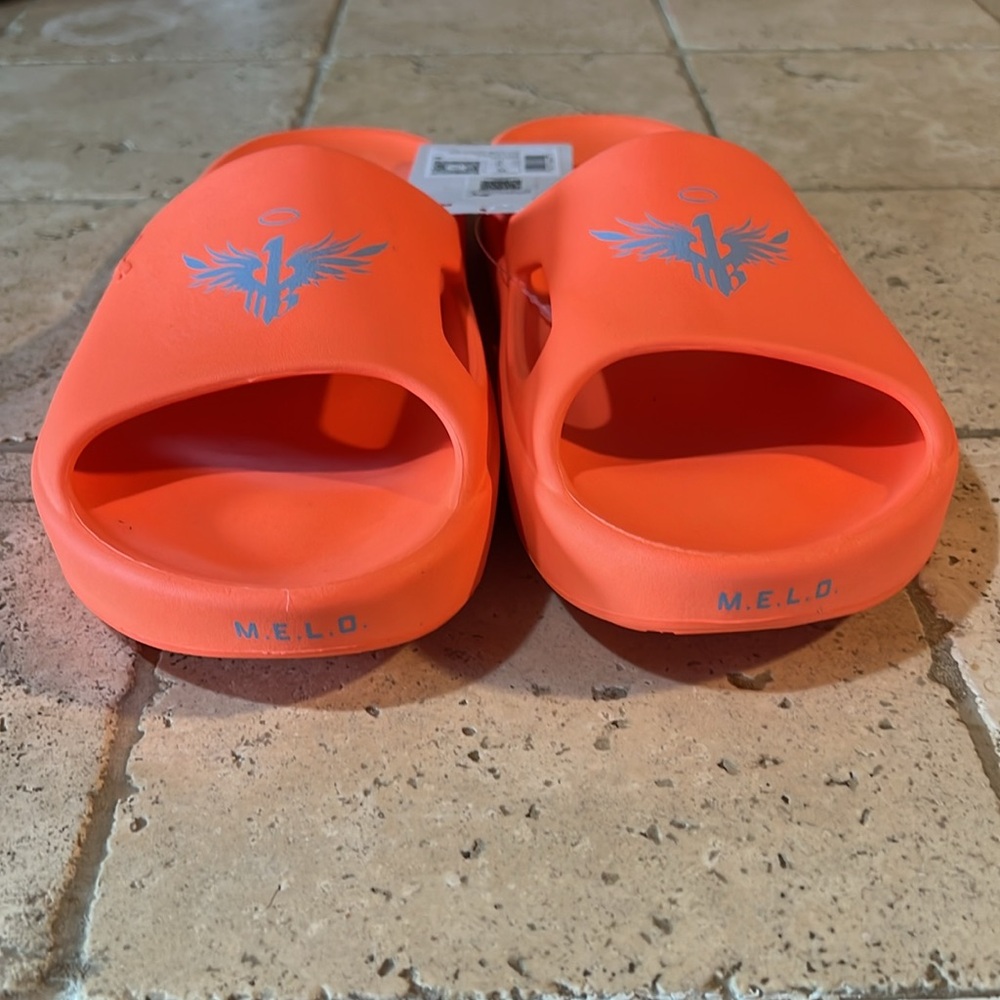 Puma Lamelo Ball MB2 Shibui Cat Slide Ultra Orange 394213 04 MB02 Size 13 Men - Picture 4 of 5